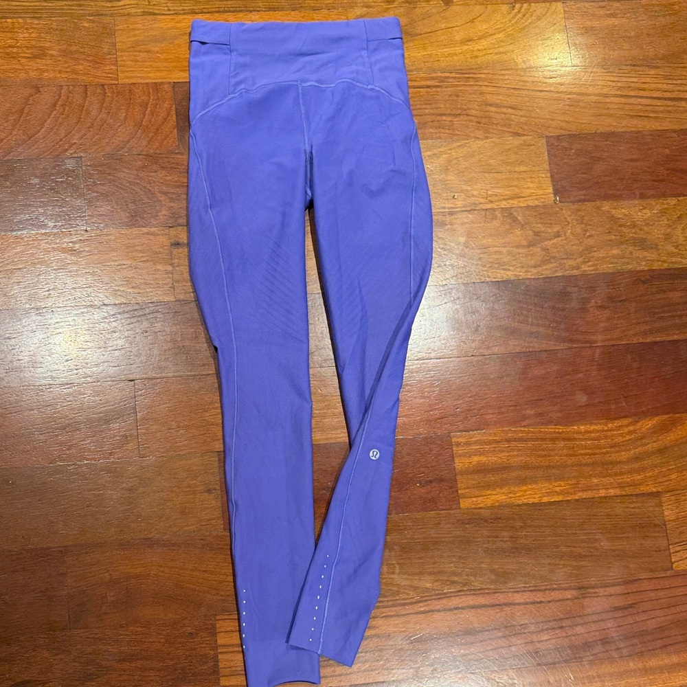 Lululemon Purple High-Waisted Leggings